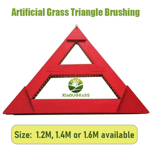 Cepillo de césped <span class=keywords><strong>artificial</strong></span>, <span class=keywords><strong>escoba</strong></span> eléctrica, máquina de cepillo triangular para limpieza de limpiador de césped <span class=keywords><strong>artificial</strong></span> - Product Image 2