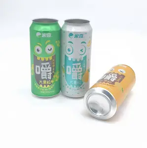 Custom Metal Cans 250ml 330ml 500ml 355ml 473ml Slim Sleek Standard No Printed White Aluminum Beverage Cans For Beer Soda Drink