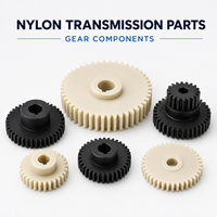 Engrenages en plastique usinés avec précision OEM ODM, sur mesure, à petit module, en nylon, pour la transmission de puissance en robotique