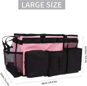 Muestra Gratuita de Suministros para Limpieza, Bolsa Organizadora con Ruedas y Asas para Productos de Limpieza de Autos y Hogar - Product Image 5