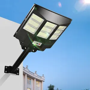 outdoor omsen led solar street lights all in one 300w high lumen remote control new arrival street light waterproof for farming