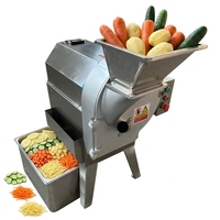 Trancheuse et hachoir électrique commerciale pour fruits et légumes en acier inoxydable 304