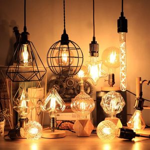 Bán buôn Filament trắng ấm 2200K hổ phách thủy tinh lớn trang trí quá khổ <span class=keywords><strong>Globe</strong></span> LED Edison bóng đèn - Product Image 6