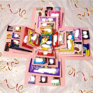 Scatola Regalo Creativa a 3 Strati, Confezione Regalo Originale, per San Valentino, Compleanno, Festa della Mamma, Festa del Papà e Anniversari - Product Image 5