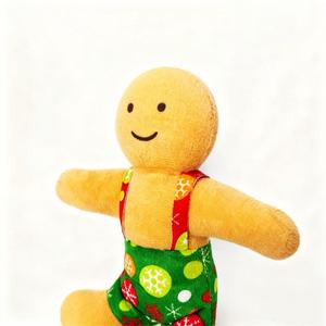 ジンジャーブレッドマンぬいぐるみPPコットン詰めぬいぐるみクリスマス新年ギフト用工場直販スーパーソフト17-40CM - Product Image 4
