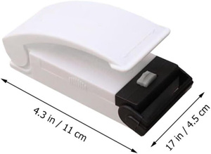 Machine de scellage thermique mini en gros pour sacs sous vide, scelleuse portable pour sacs alimentaires en plastique, fermeture thermique pour emballage alimentaire - Product Image 2
