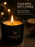 Ensemble cadeau de luxe personnalisé de bougies parfumées en cire de soja minimaliste pour la maison, la Saint-Valentin, Noël, le Nouvel An