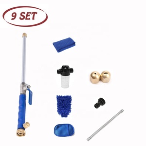 سقي رذاذ الرش تنظيف أداة سيارة ارتفاع ضغط الطاقة المياه بندقية جت حديقة خرطوم بوصلة ربط العصا فوهة البخاخ - Product Image 5