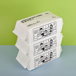 Forniture di <span class=keywords><strong>cotone</strong></span> essenziale da viaggio in Hotel confezione singola asciugamano da bagno usa e getta assorbente per la pelle morbida - Product Image 1