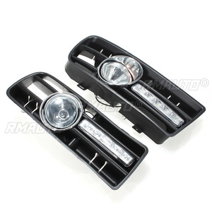 Ensemble de 2 feux antibrouillard avant pour pare-chocs de voiture avec LED pour VW GOLF MK4 1997-2006 - Product Image 2