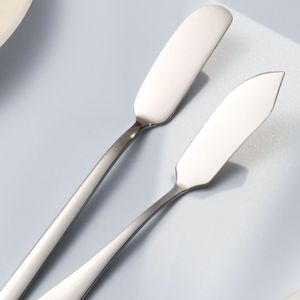 Long manche crème spatule beurre cuillère fromage Dessert cuillère crème essuyer pain confiture outils Toast grattoir polyvalent cuisine Gadget - Product Image 5