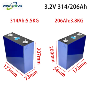 固体ハイブリッドプリズムリチウムイオン電池206/314Ah高容量半固体細胞塩スプレー耐性設計 - Product Image 2