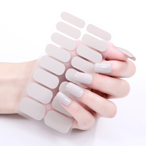 แผ่นติดเล็บสีทึบ16ชิ้นวัสดุที่ปลอดภัยหรูหราสำหรับความงามเล็บจากโรงงานจีน - Product Image 6