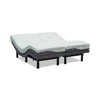 Lit réglable pliable avec usb split king