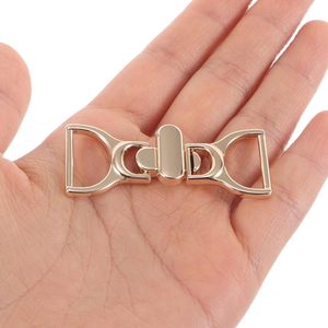 Lot de boucles métalliques emboîtables pour ceintures, accessoires de manteau pour femmes, attaches en alliage pour robes et vêtements d'extérieur DIY - Product Image 4