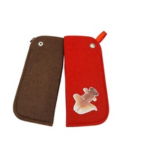 Xinhe Shengfu étui à lunettes en feutre boîte à lunettes en papier souple pochette souple colorée pochette en feutre pour lunettes de soleil sac à lunettes