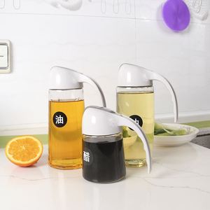 Automatic Kitchen Cooking <b>Tools</b> Dispenser Oil and Vinegar Glass Bottle - Product Image 2