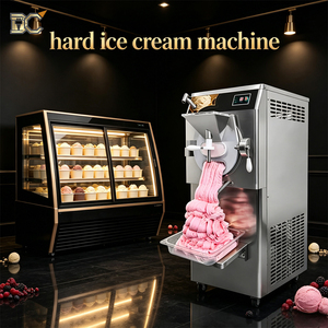 Machine à glace artisanale professionnelle 160L/H, congélateur continu pour crème glacée italienne, machine à glace dure commerciale - Product Image 1