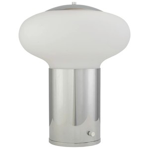 Lampe de table scandinave design moderne et épurée en marbre, abat-jour en verre, culot E26, alimentation CA, pour hôtel, salle d'exposition, chambre à coucher - Product Image 1
