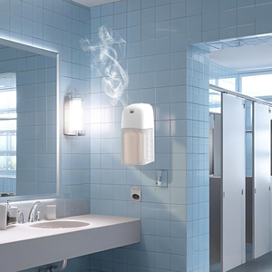 200ml浴室用芳香剤ディフューザー、強力バッテリー式壁掛け香水オイルフレグランス、芳香剤 - Product Image 4