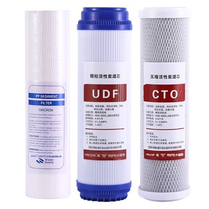 Juego de Cartuchos de Filtro de 10 Pulgadas Yuntian Valley, Repuestos para Purificador de Agua con Sedimentos PP, UDF, CTO y Carbón - Product Image 1