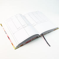 Impression d'agendas personnalisés avec étui, impression offset, pelliculage.