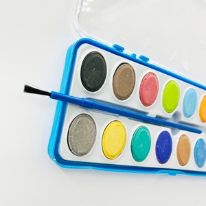 Ensemble de peinture aquarelle semi-sèche 16 couleurs pas cher de Chine, palette d'aquarelle professionnelle, vente directe d'usine pour étudiants - Product Image 6