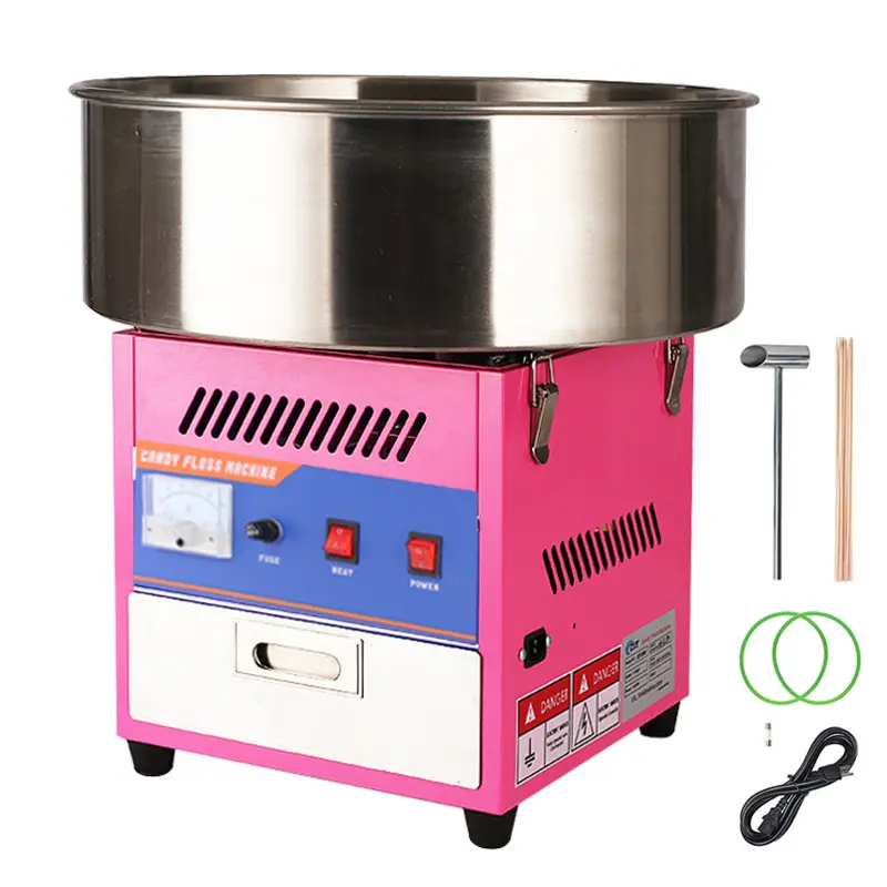 Sıcak satış ağır masa üstü tatlı ev pamuk pamuk şeker makinesi makinesi çin'de çin doğum günü partisi için karnaval