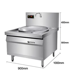 质量好15KW 380V大容量工厂厨房使用不锈钢工业电磁炉