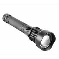 Potente Linterna Táctica LED Recargable USB de 10W y 1000 Lúmenes con 5 Modos, Impermeable, para Camping y Actividades al Aire Libre