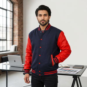 <b>Men's</b> Winter Varsity Jacket with Custom Handcrafted Fabric Private Labels Reasonable Price New Condition Jacket For <b>Men</b> - Product Image 1
