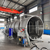 Industriële vacuümvriesdroger voor fruit en groenten, 1000 kg/batch, energiebesparend, CE-gecertificeerd