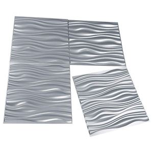 Style moderne Intérieur Lambris Intérieur Décoration Murale Étanche 3D PVC Papier Peint Panneau <span class=keywords><strong>Mural</strong></span> - Product Image 5