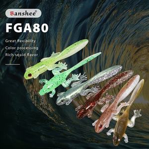 Cebo <span class=keywords><strong>de</strong></span> plástico suave para pesca, cebo transparente <span class=keywords><strong>de</strong></span> piernas vívidas <span class=keywords><strong>de</strong></span> <span class=keywords><strong>lagartija</strong></span> para natación, <span class=keywords><strong>ojos</strong></span> 3D <span class=keywords><strong>de</strong></span> fundición larga, señuelo <span class=keywords><strong>de</strong></span> silicona suave para pesca al por mayor - Product Image 3