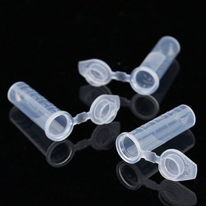 Yueside Centrifuge <b>Tubes</b> 2ml <b>Plastic</b> With Graduations And Caps For Laboratory Use - Product Image 2
