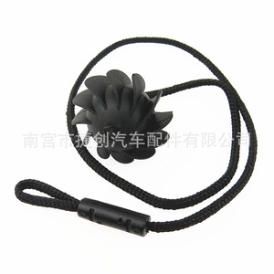 Cuerdas de nailon negras para la partición trasera del maletero de coches VW, de un solo extremo, para Tiguan, Golf 6, Golf 7, piezas de repuesto y reparación - Product Image 2