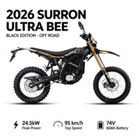 Moto électrique tout-terrain Surron Ultra Bee X HP 2026, 24,5 kW, 74 V, 60 Ah, pour adultes