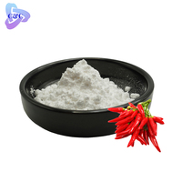 Meistverkauftes Hochwertiges 99% Natürliches Capsaicinoid-Extrakt CAS 404-86-4 Capsaicin Cayennepfeffer-Extrakt für Kosmetik / Lebensmittel zur Gesundheitsvorsorge