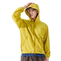 Sudadera con Capucha Kuenzi Tech Unisex UPF 50+ de Seda de Hielo, Protección Solar, Ligera, de Secado Rápido, Cortavientos, para Senderismo al Aire Libre, Tallas Grandes, OEM