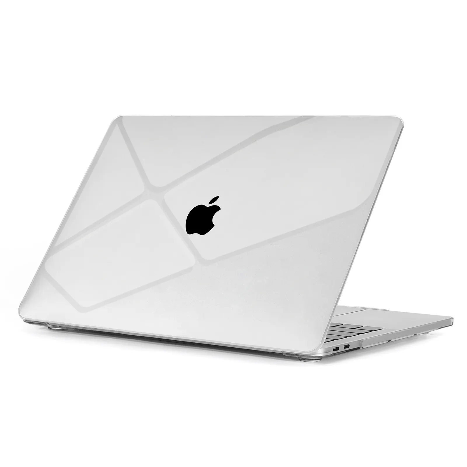 Casing Laptop Kristal lembut untuk Apple Macbook Air M2, casing komputer Laptop Macbook Pro 13 inci transparan Model A2337