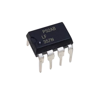 Nouvelle puce d'amplificateur opérationnel, circuit intégré 8 broches IC LF357N LF347N DIP8 pour le contrôle industriel