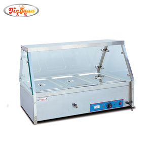 Chauffe-plats électrique commercial pour buffet, bain-marie, avec 3 bacs 1/1 GN ou <span class=keywords><strong>6</strong></span> bacs 1/2 GN - Product Image 1