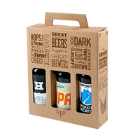 SKATING BEAR Fabrik preis Voll farbdruck Getränke box Wellpappe Softdrink Bierhalter ECT32/200 # Ordner Papier folie