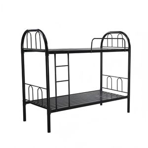 Remises exclusives <span class=keywords><strong>Lit</strong></span> <span class=keywords><strong>superposé</strong></span> en métal noir avec échelle <span class=keywords><strong>Lit</strong></span> Dubai Hot Selling - Product Image 1