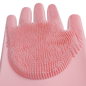 قفازات فرن مقاومة للماء من السيليكون بالجملة من المصنع، قفازات مطبخ مقاومة للحرارة وغير قابلة للانزلاق للطهي والخبز والشواء وغسل الأطباق - Product Image 2