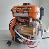 Moteur diesel monocylindre 4 temps 212cc refroidi par air Green Forest Source, démarrage électrique, micro-motoculteur, pompe à eau 1100, Euro 1