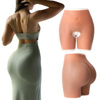 Shaper de corps en silicone, gros fessier artificiel, différentes tailles plus, silicone épaissi 1,2-2,0 cm, rembourrage pour les fesses et les hanches, culotte rehausseuse