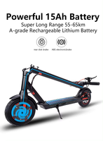 E-Scooter électrique puissant de 30 km/h 500Watts pour adultes Scooter électronique intelligent à deux roues Entrepôts à grande vitesse NL DE UK US