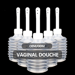 Ducha <span class=keywords><strong>vaginal</strong></span> desechable de grado médico de 200ML para mujer, cuidado íntimo, lavadoras púbicas ginecológicas, productos de higiene femenina - Product Image 1