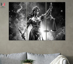 Lady Tư Pháp Vải Tường Nghệ Thuật In Luật Sư Cho Văn Phòng Trang Trí Nội Thất Pháp Luật Tường Nghệ Thuật Pháp Luật Lớp Trang Trí Nội Thất Sinh Viên Quà Tặng Vải In Cho Trang Trí Nội Thất - Product Image 1